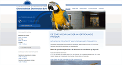Desktop Screenshot of dierenkliniekdommelen.nl